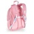 Hátizsák, iskolatáska, cipzáras, GABOL "Glam", rózsaszín csillámos