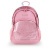 Hátizsák, iskolatáska, cipzáras, GABOL "Glam", rózsaszín csillámos